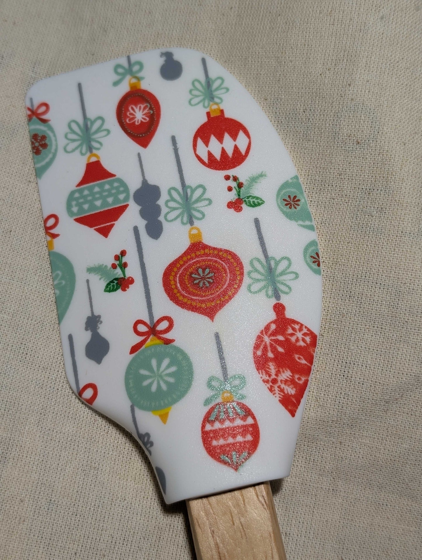 Wood Handle Silicone Spatula