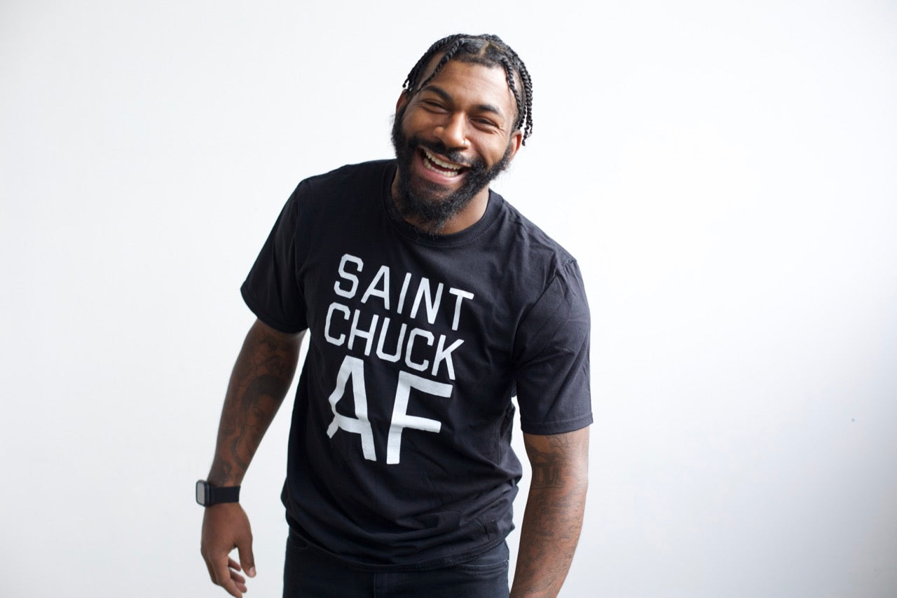 Saint Chuck AF Tee