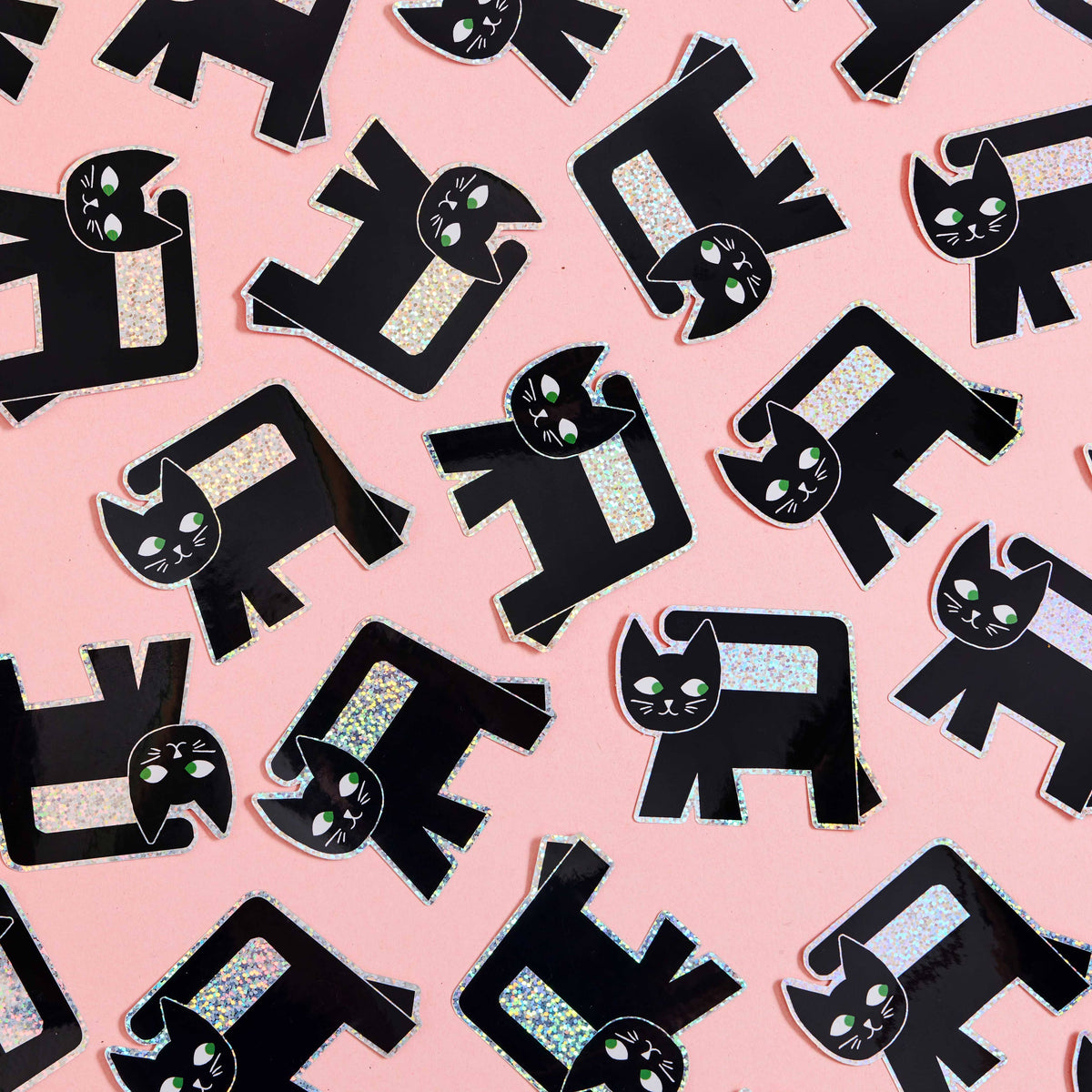 Black Cat Sticker