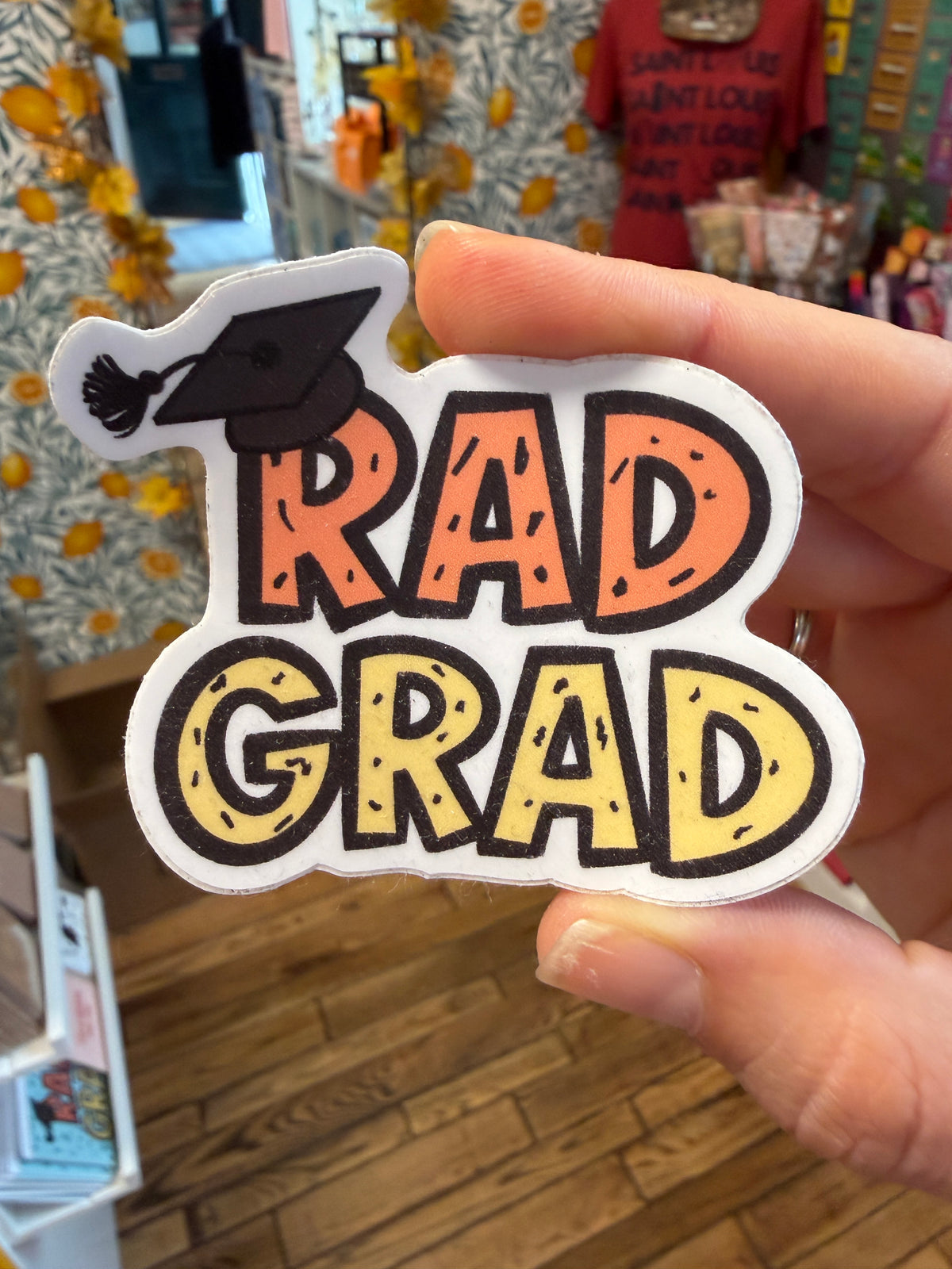 Rad Grad Sticker