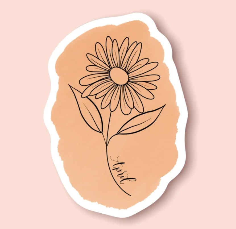Flower of the Month Stickers