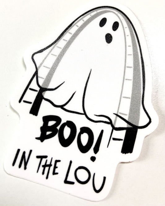 BOO! in the Lou Sticker