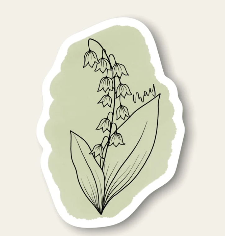 Flower of the Month Stickers