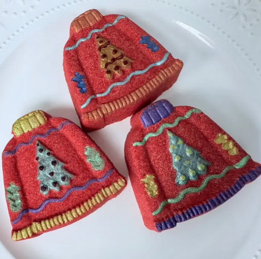 Ugly Sweater Bath Bomb