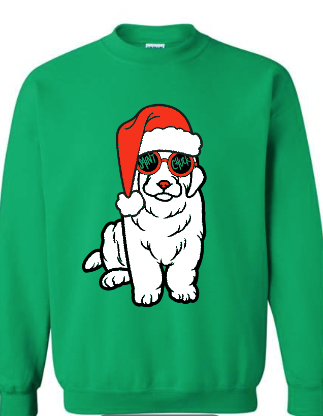 Festive Pup Sweatshirt