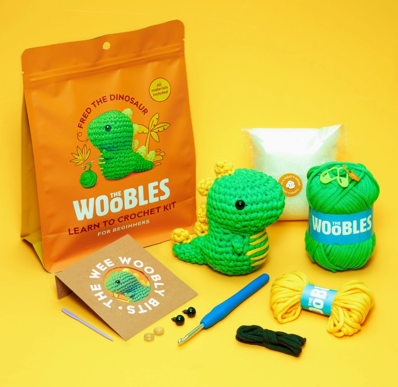 Fred the Dinosaur Crochet Kit