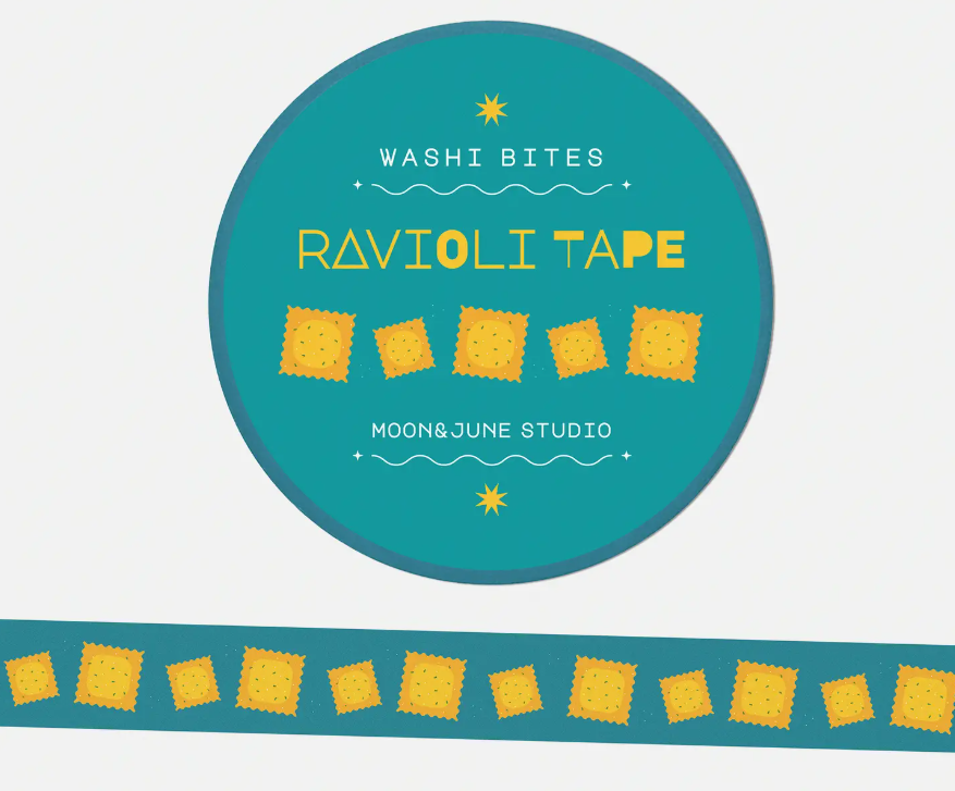 Toasted Ravioli Washi Tape