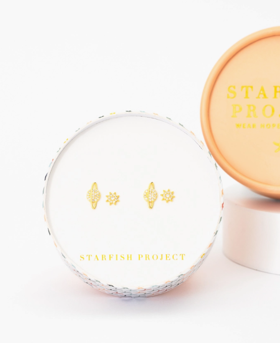 Celestial Orbit Studs Two Pair Pack