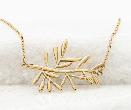 Rooted & Rising Branch Necklace