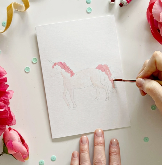Fairytale Paintable Watercolor Notecard Set