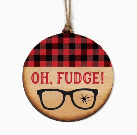 Oh Fudge Ornament