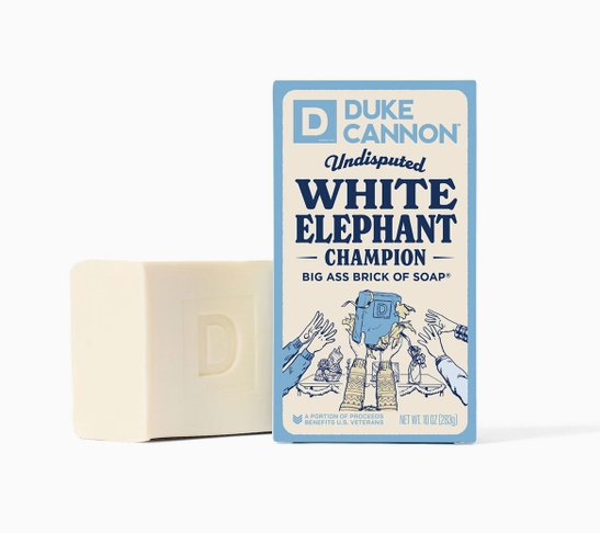 White Elephant Soap