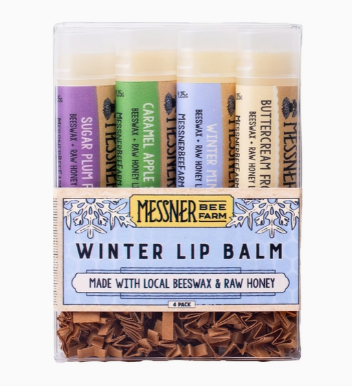 Winter Pack Beeswax Lip Balm 4-pack