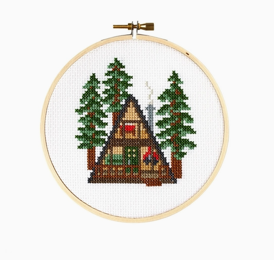 A-Frame Cross Stitch Kit