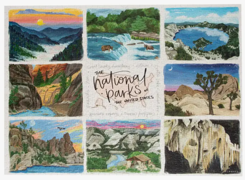 National Parks 1,000 piece Puzzle