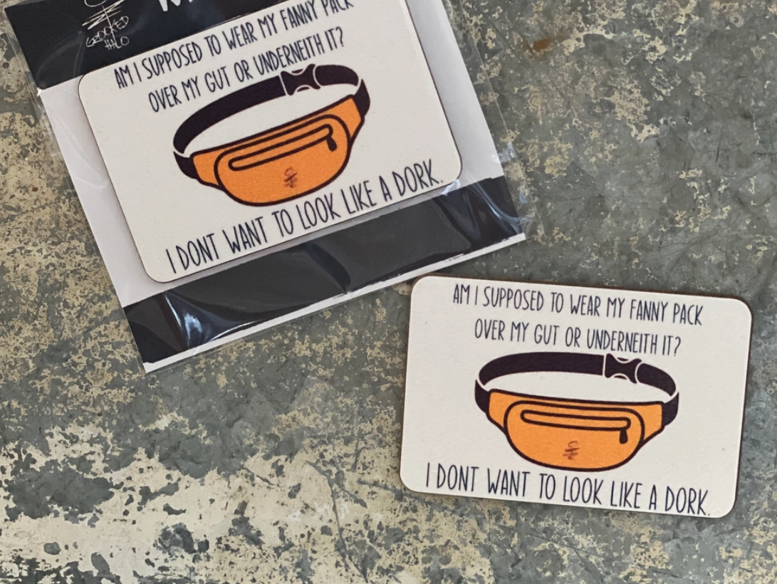 Fanny Pack Magnet