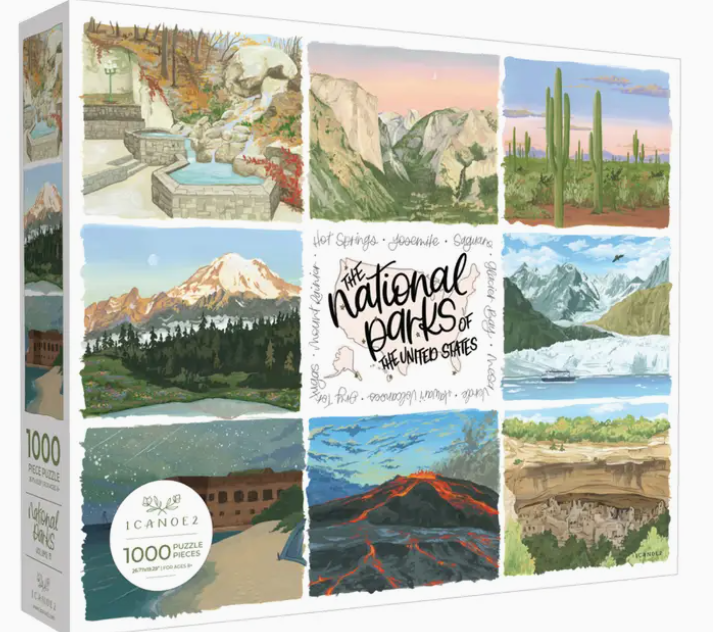 National Parks 1,000 piece Puzzle