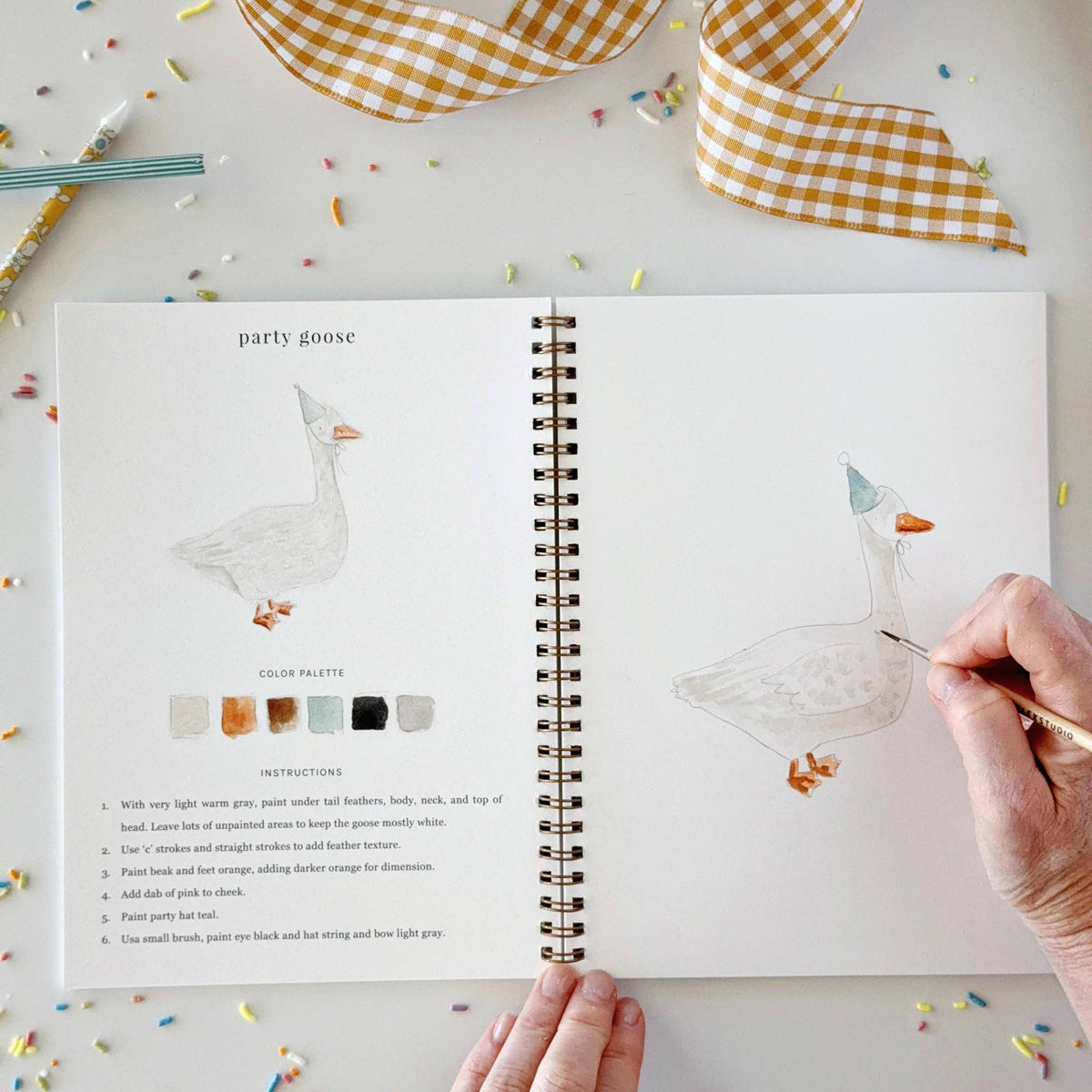 Celebrate Watercolor Painting Workbook