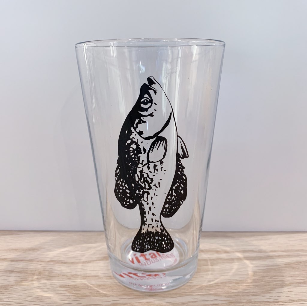 Fish Pint Glasses
