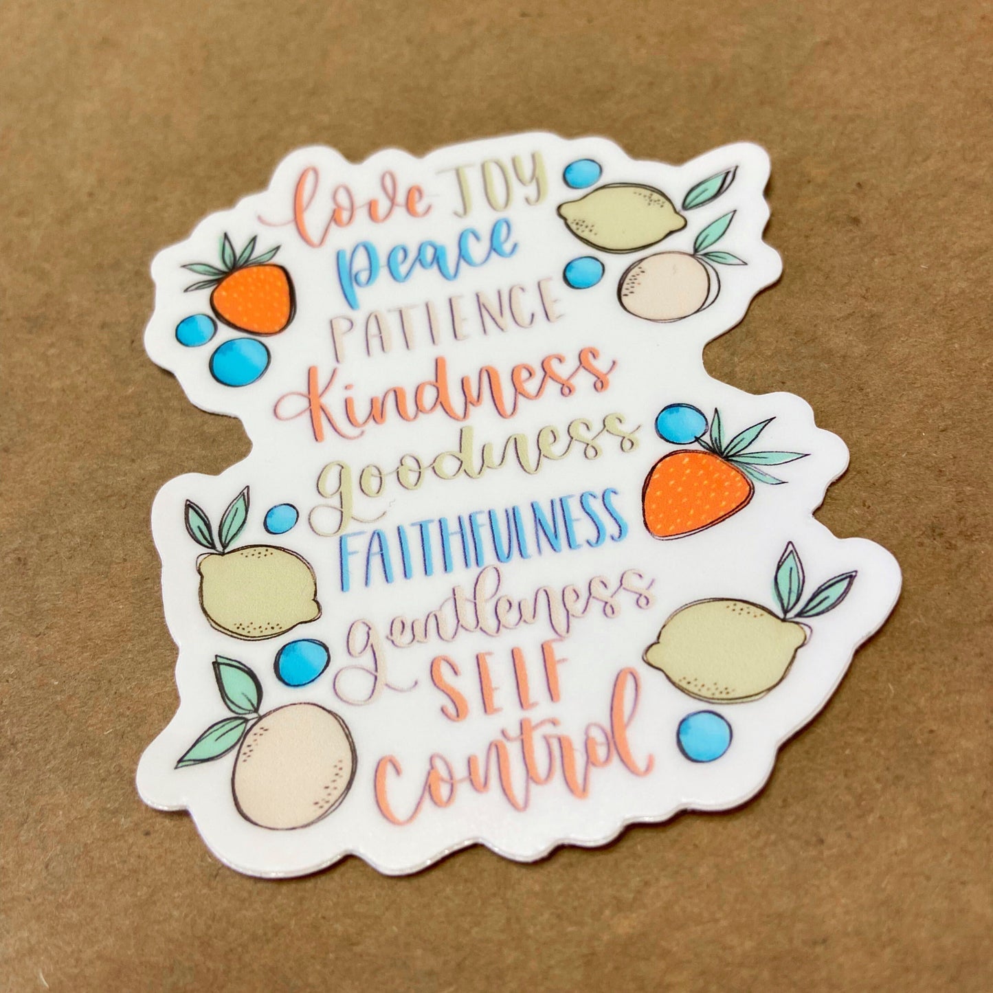 Love Joy Peace Sticker