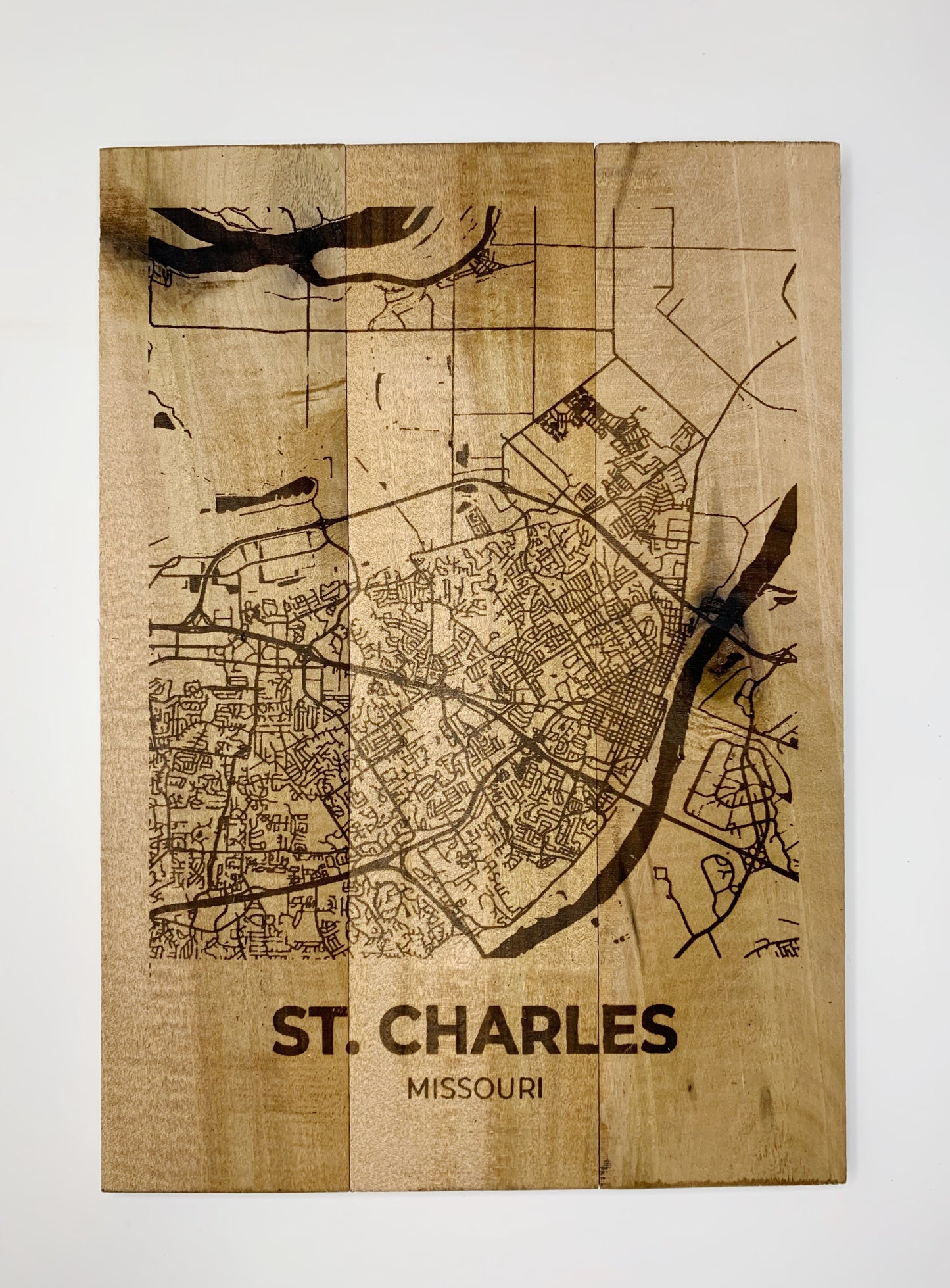 Wooden City Maps