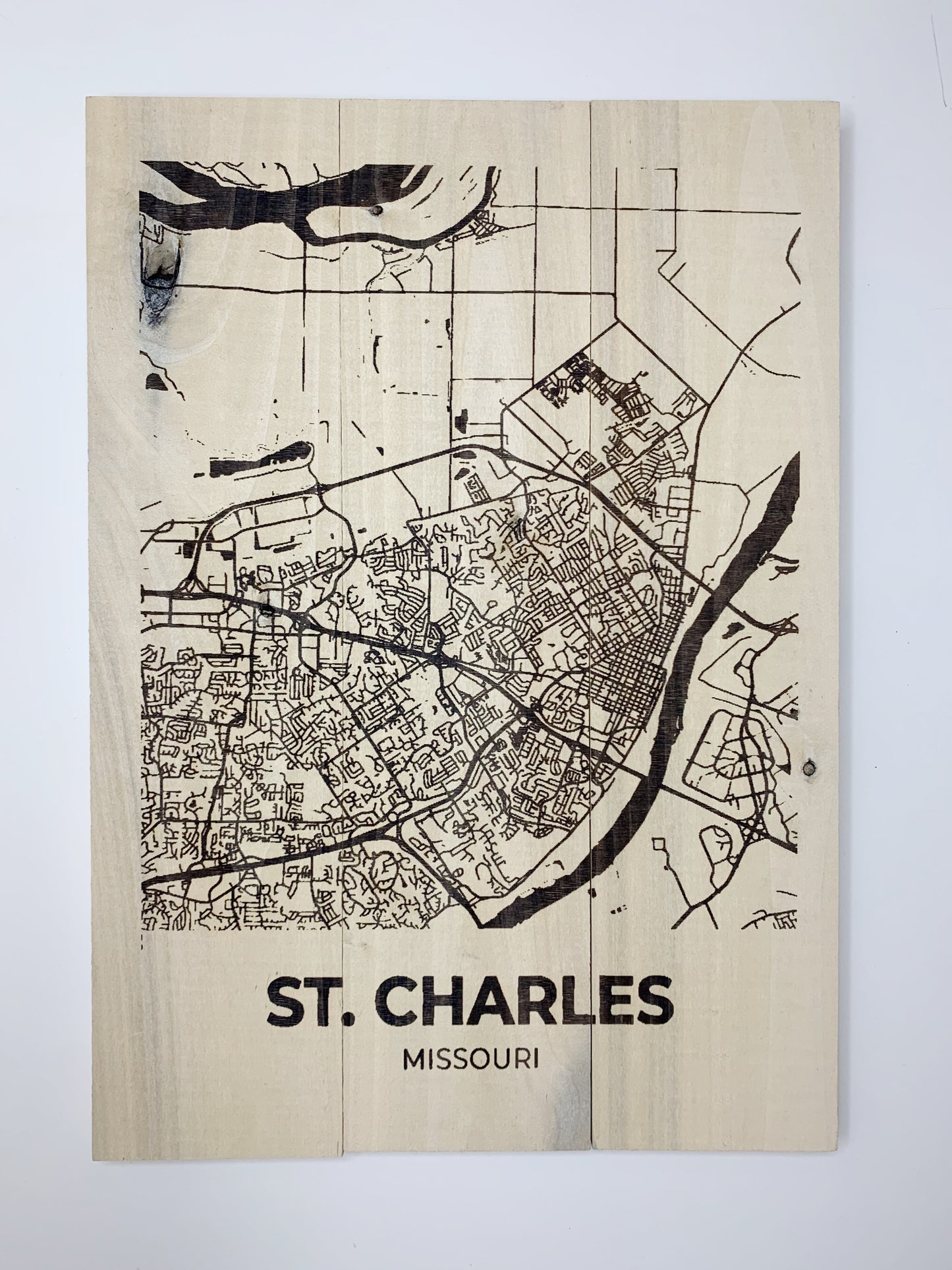 Wooden City Maps