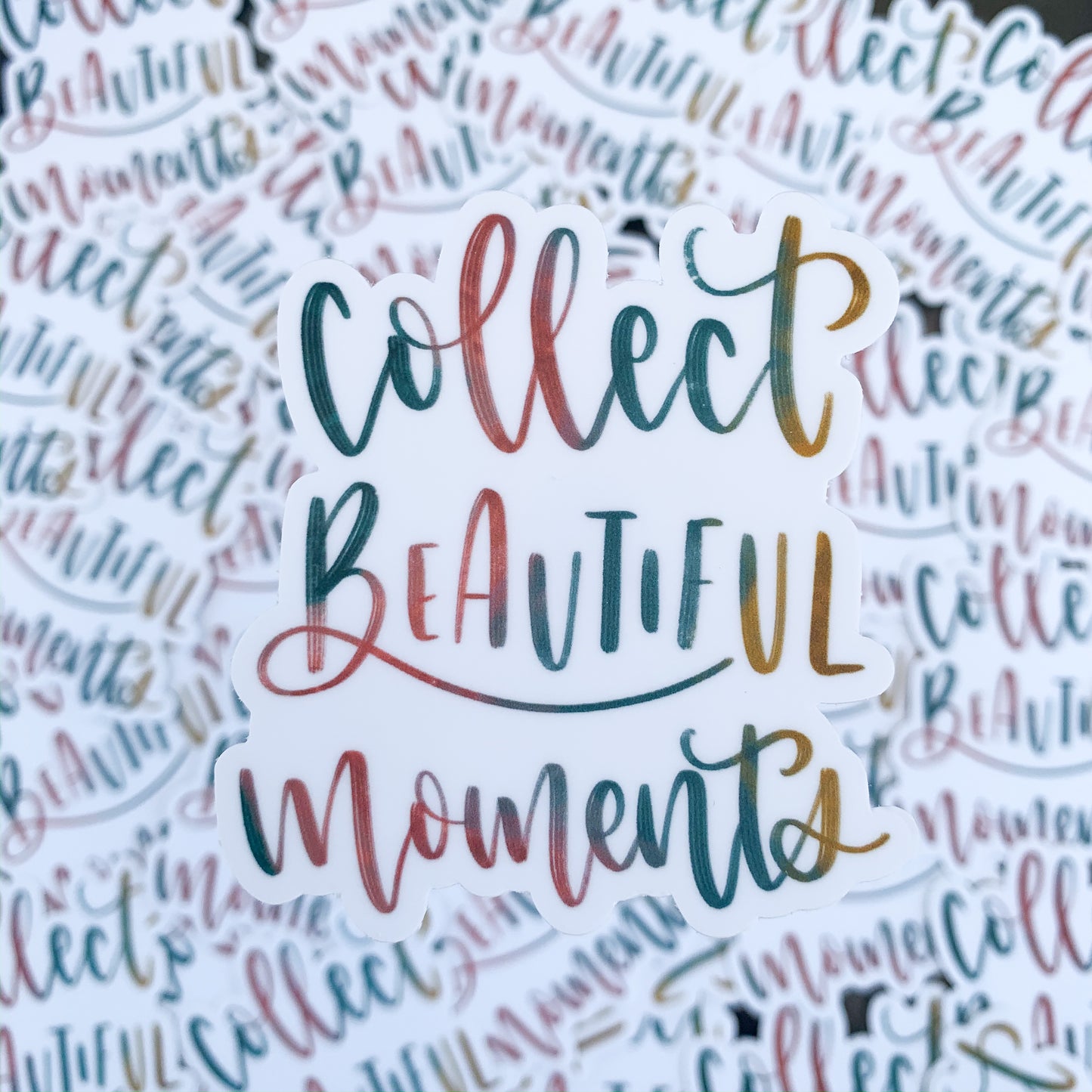 Collect Beautiful Moments Sticker