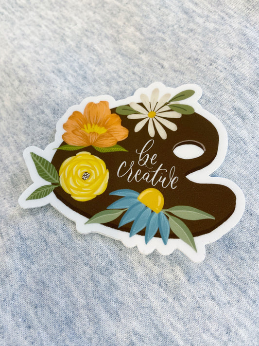 Be Creative Sticker