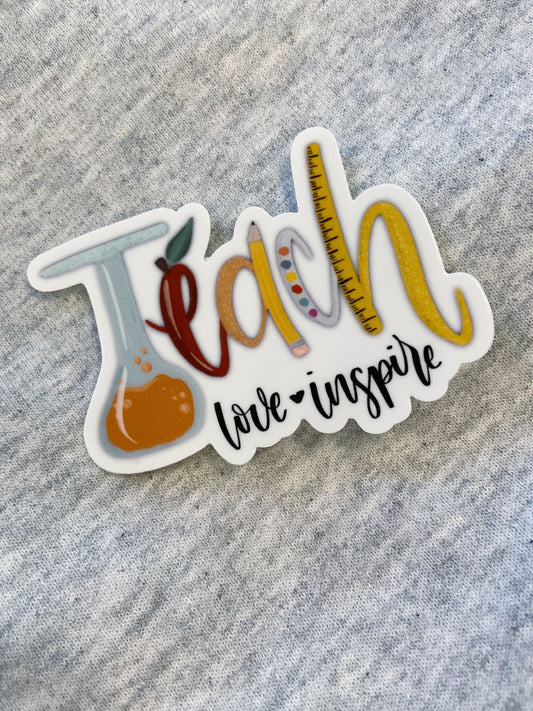 Teach Sticker