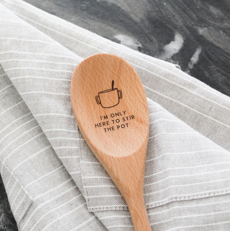 Beechwood Serving Spoons