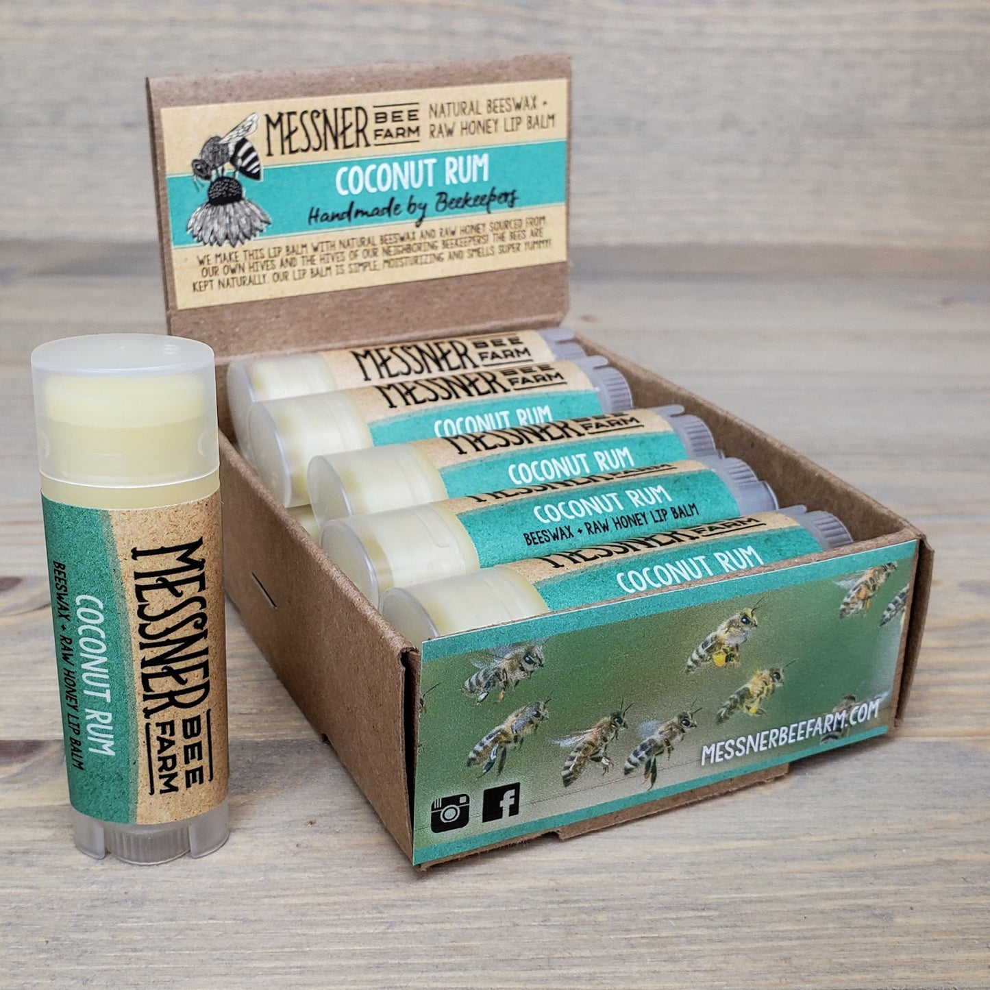 Local Beeswax Lip Balms