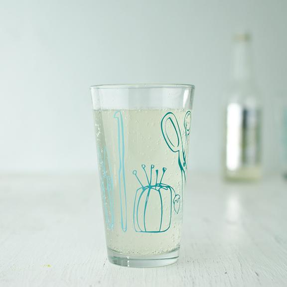 Crafty Pint Glasses
