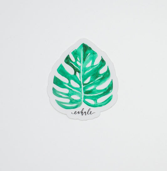 Exhale Sticker