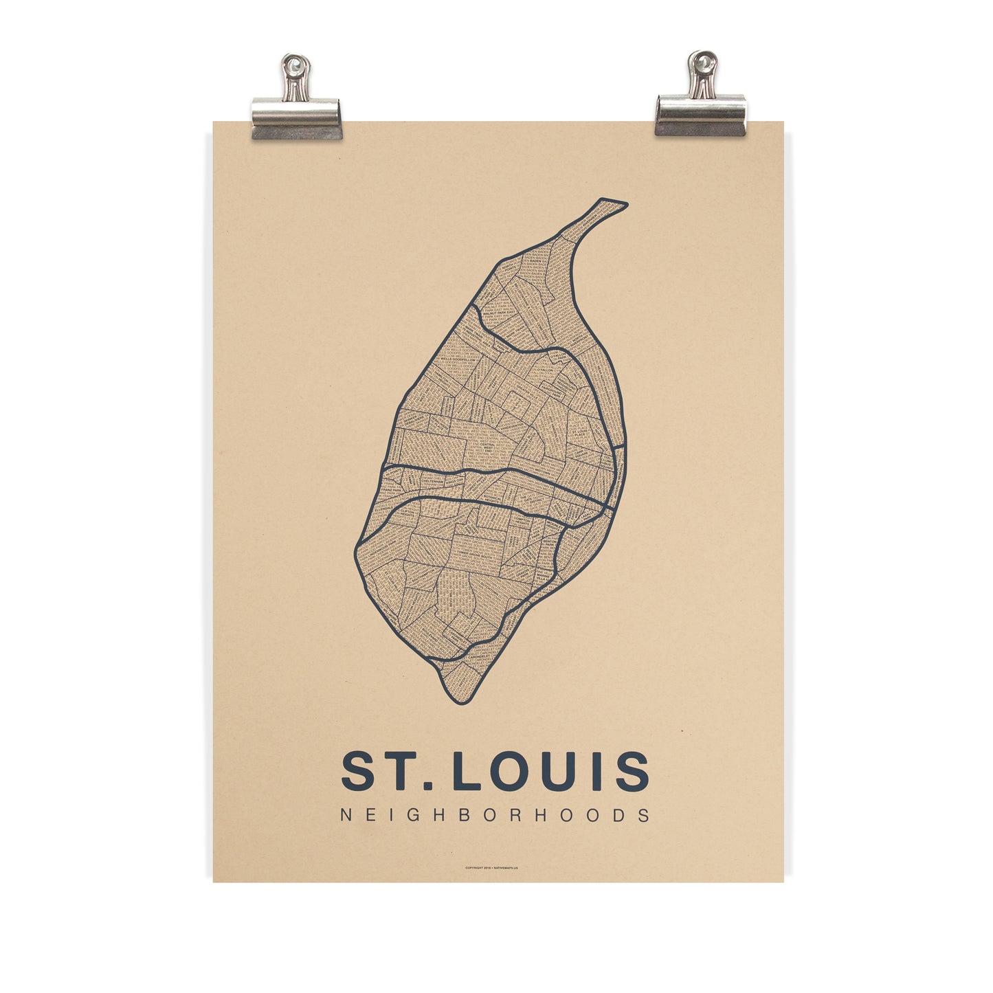 St. Louis Neighborhood Map