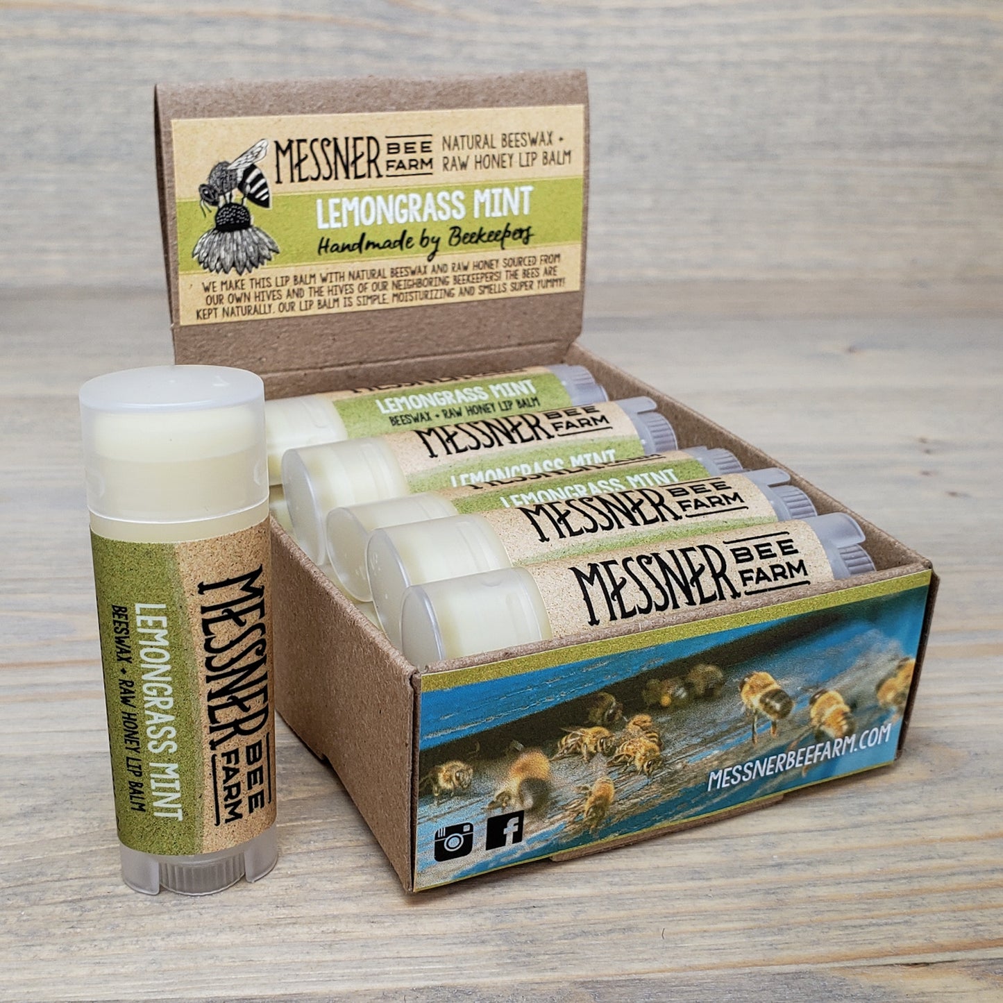 Local Beeswax Lip Balms