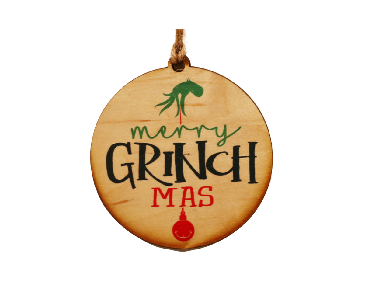 Merry Grinchmas Ornament