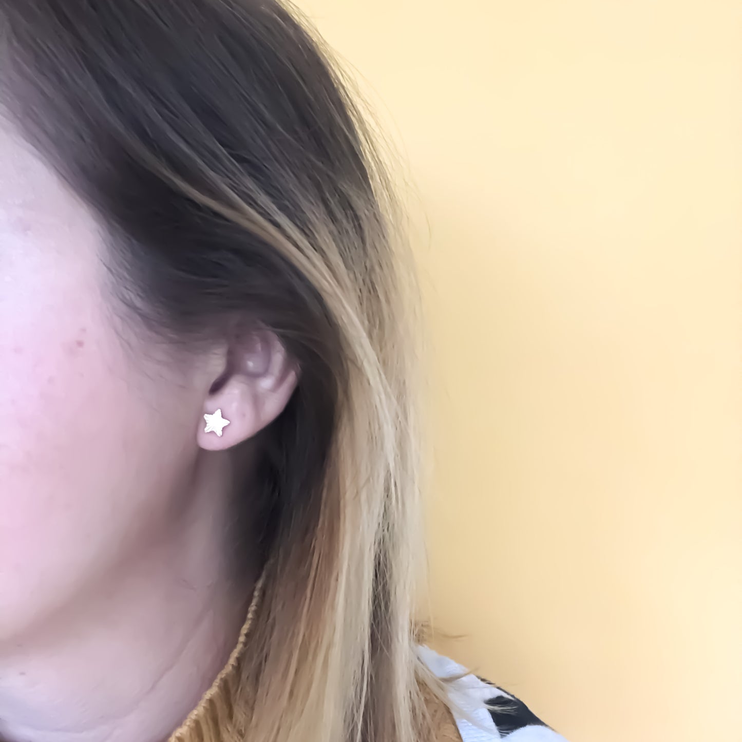Tiny Starburst Star Studs