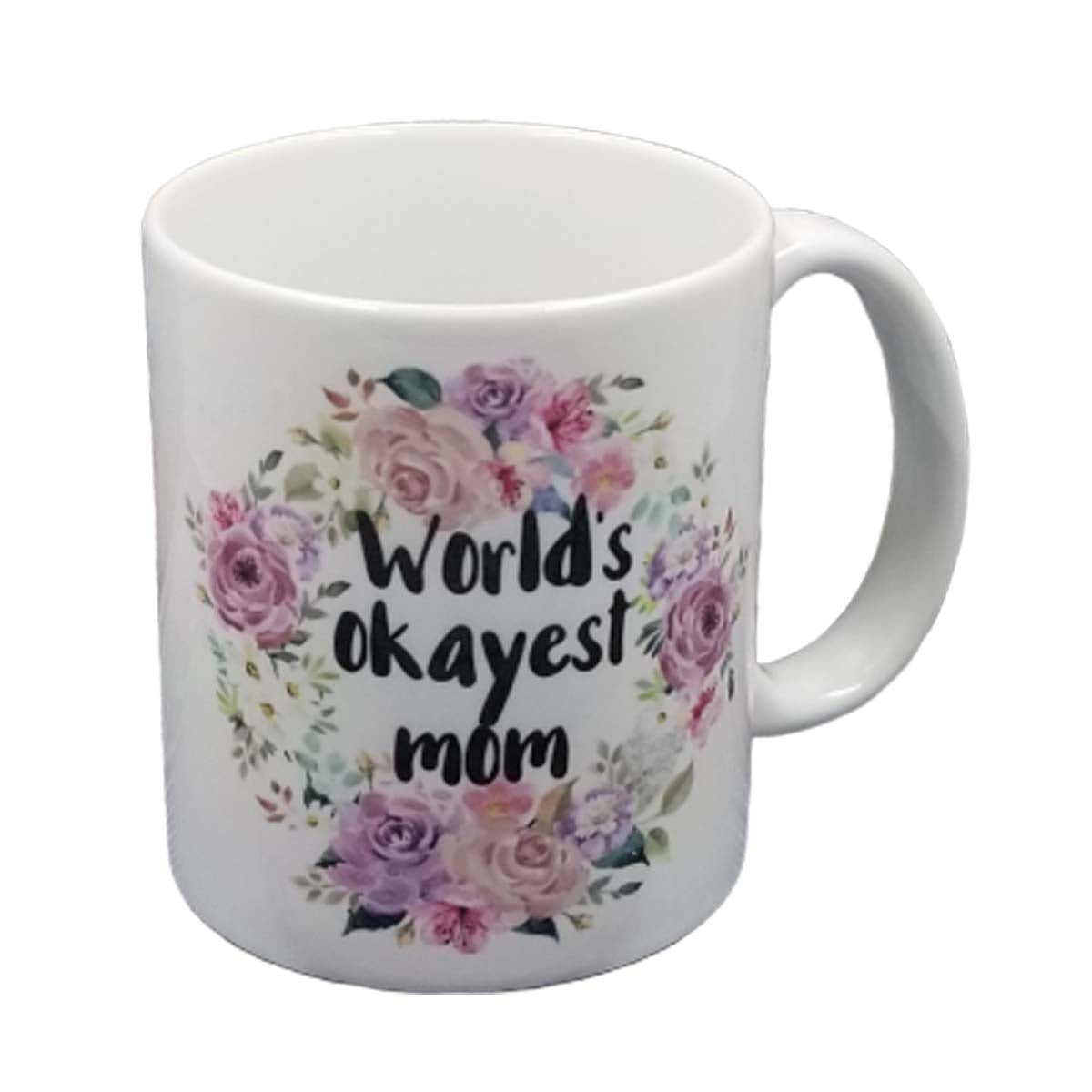 Worlds Okayest Mom Mug