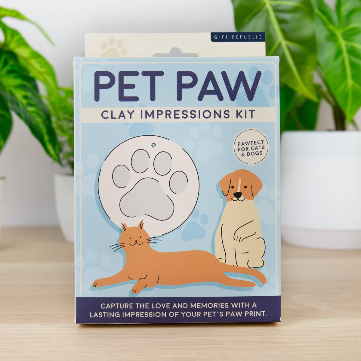 Paw Clay Impressions