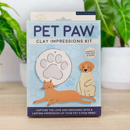 Paw Clay Impressions