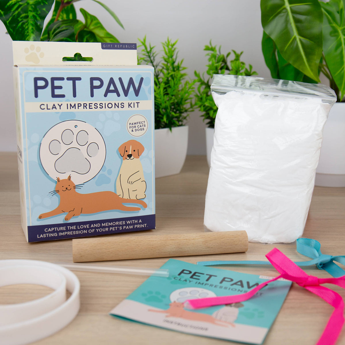 Paw Clay Impressions