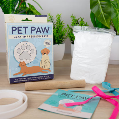 Paw Clay Impressions