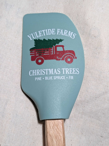 Wood Handle Silicone Spatula