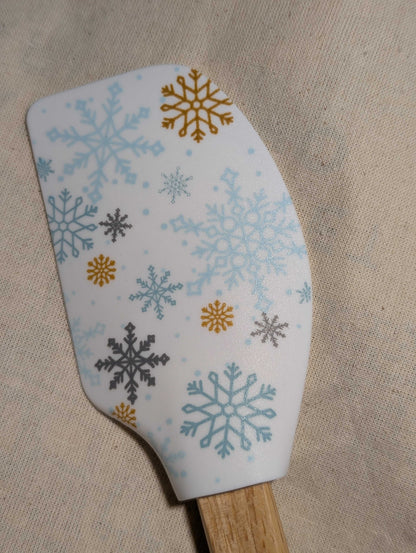 Wood Handle Silicone Spatula