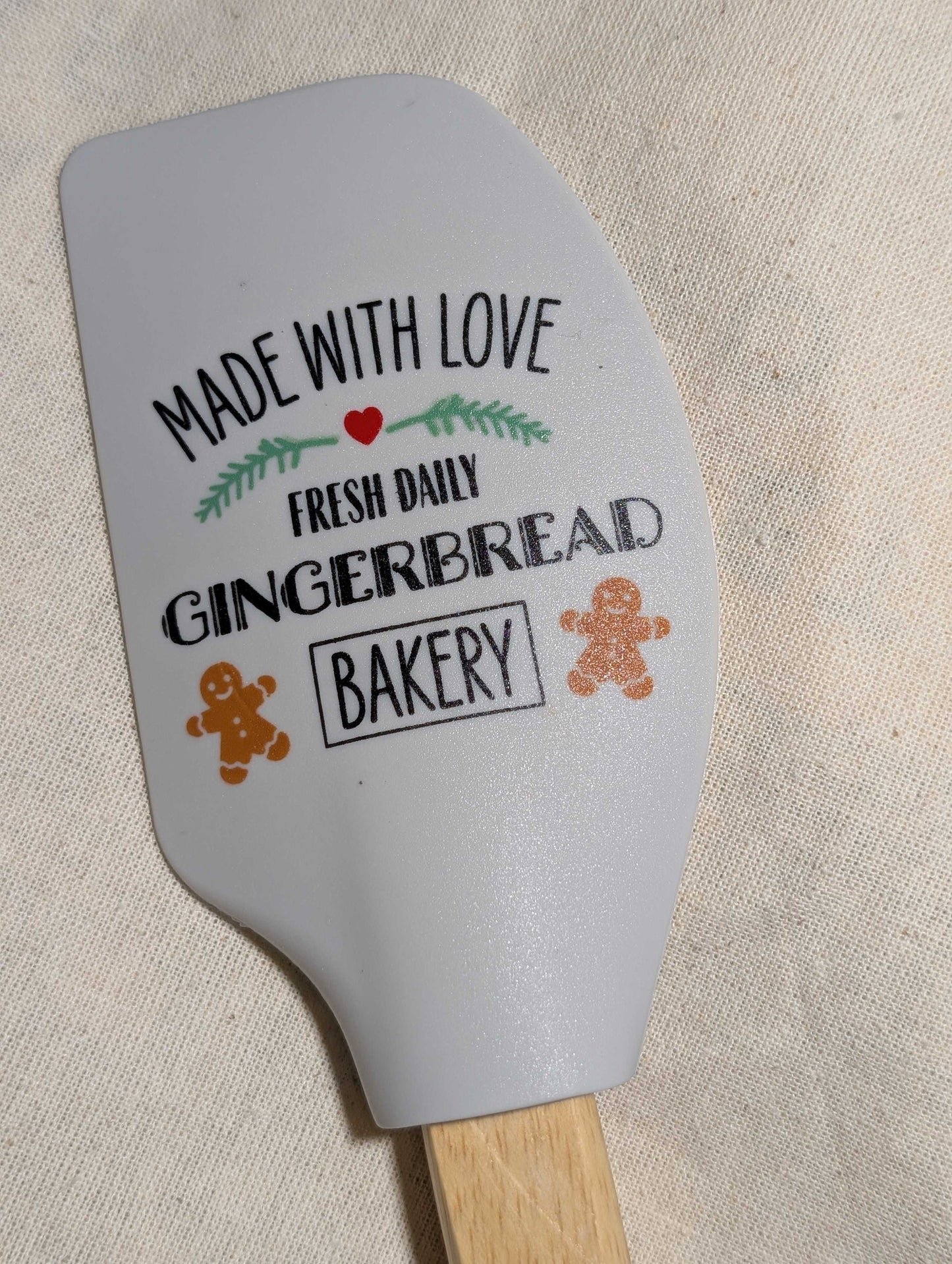 Wood Handle Silicone Spatula