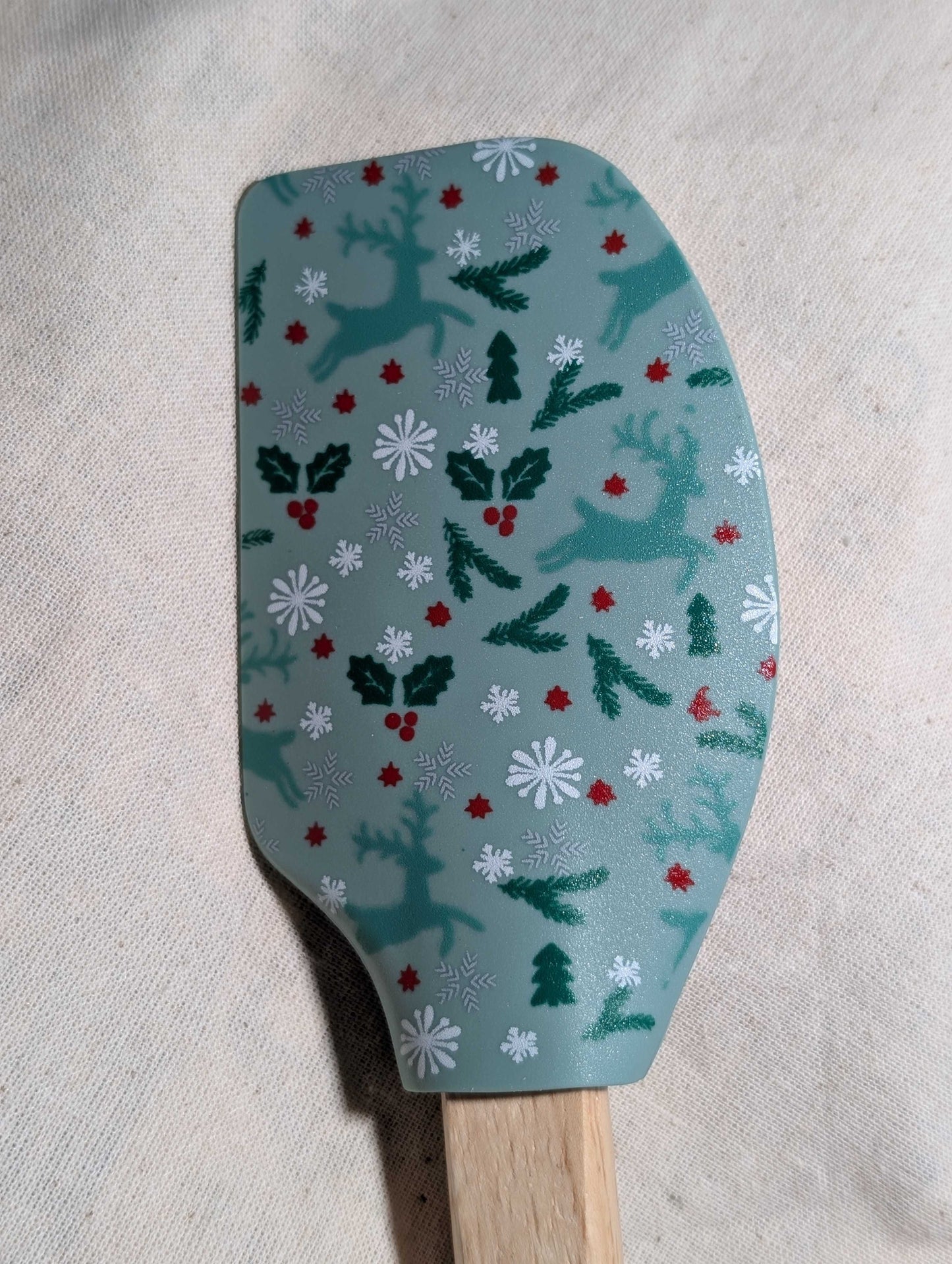 Wood Handle Silicone Spatula