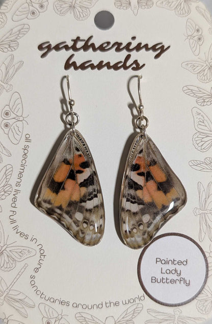 Painted Lady Forewing Earrings