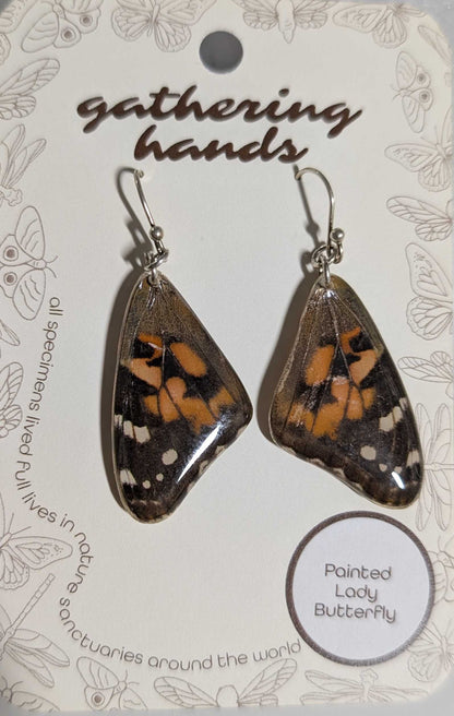 Painted Lady Forewing Earrings