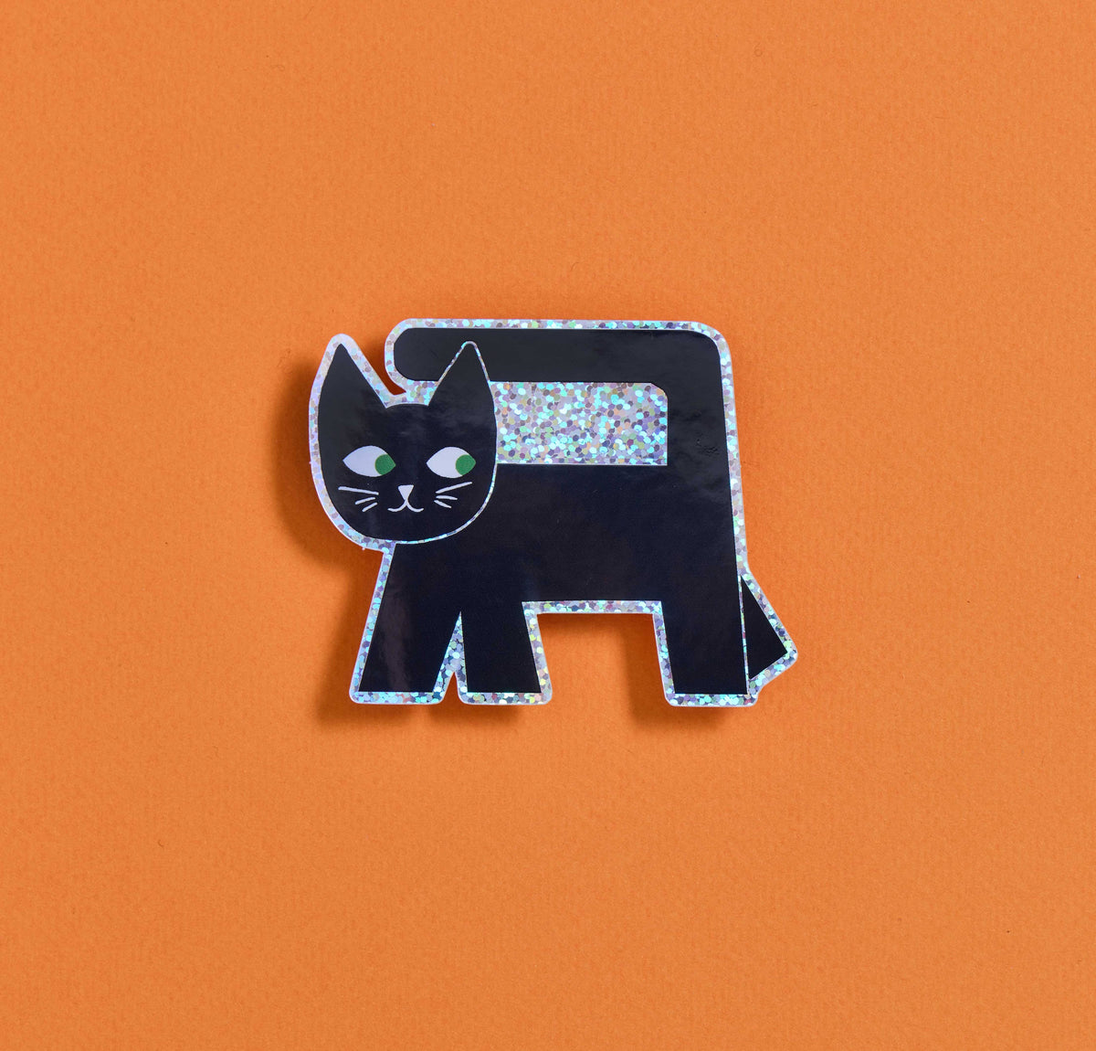 Black Cat Sticker