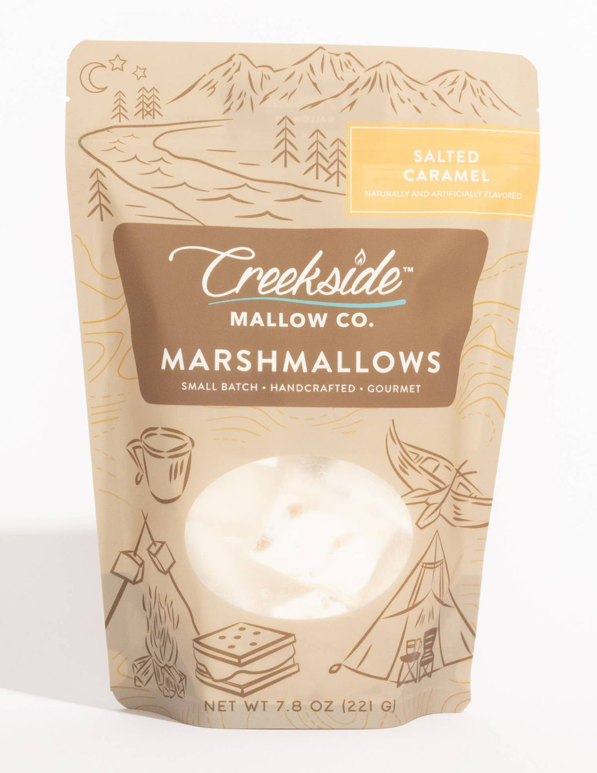 Salted Caramel Gourmet Marshmallows